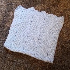 Brand New Hand Knit Baby Blanket